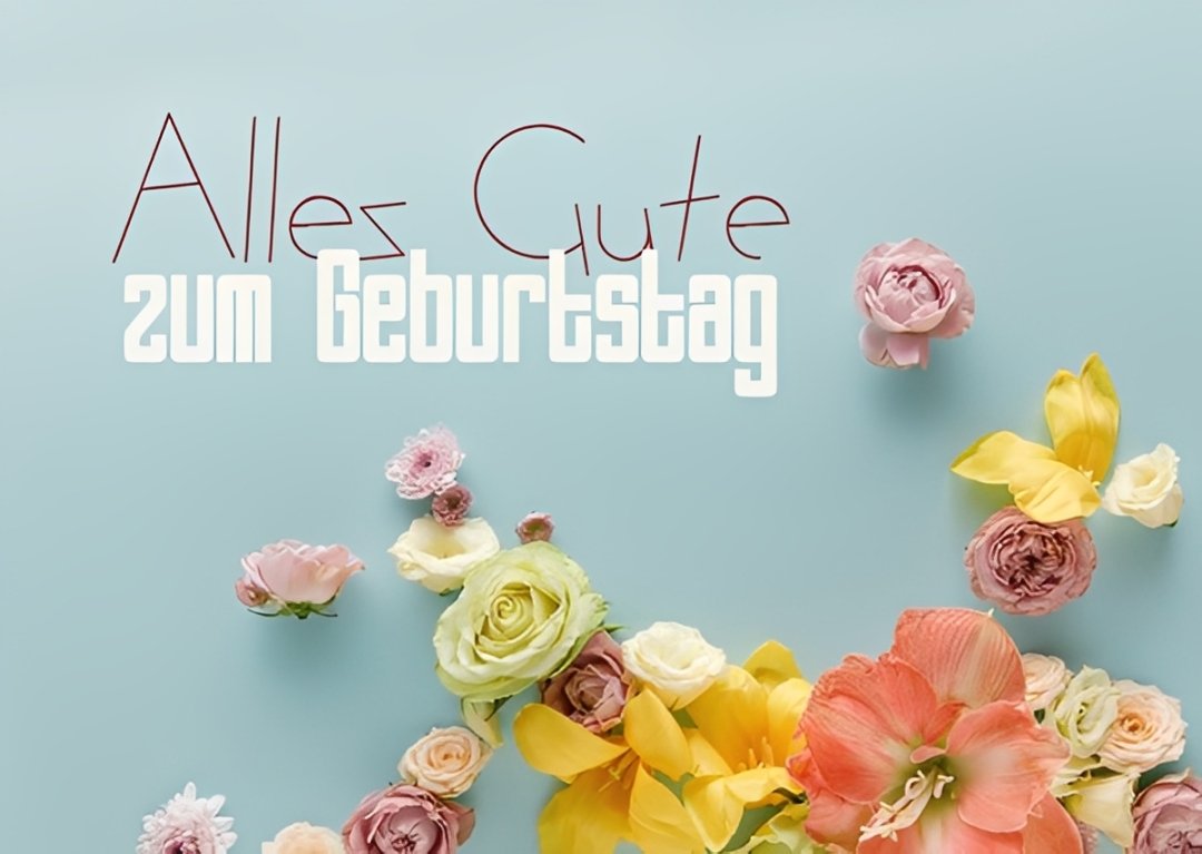 alles gute zum geburtstag