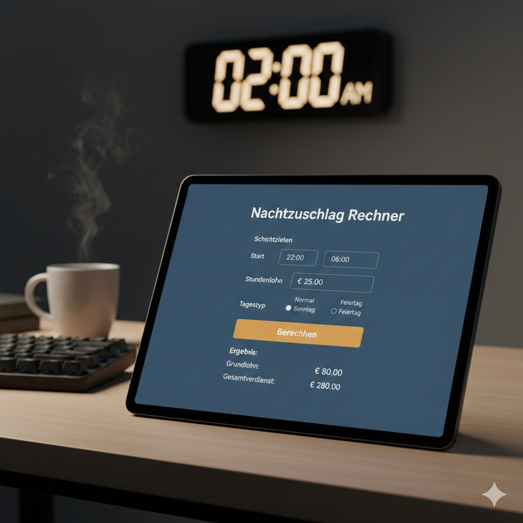 nachtzuschlag rechner